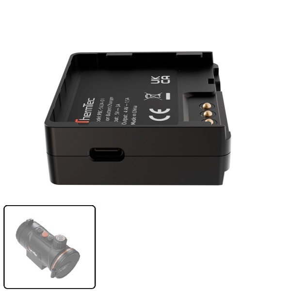 Doppeltes Ladegerät für die Li-ion-Akkupacks vom ThermTec Hunt Pro